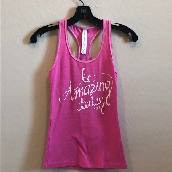 Lorna Jane Tops - Lorna Jane Ribbed Graphic Tank Top Lorna Jane Tops - Lorna Jane Ribbed Graphic Tank Top